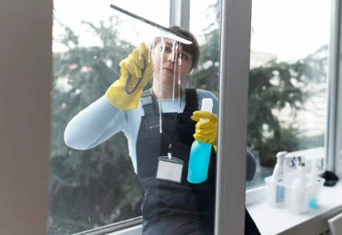 Nettoyage de vitres intérieures et extérieures à Lanrodec